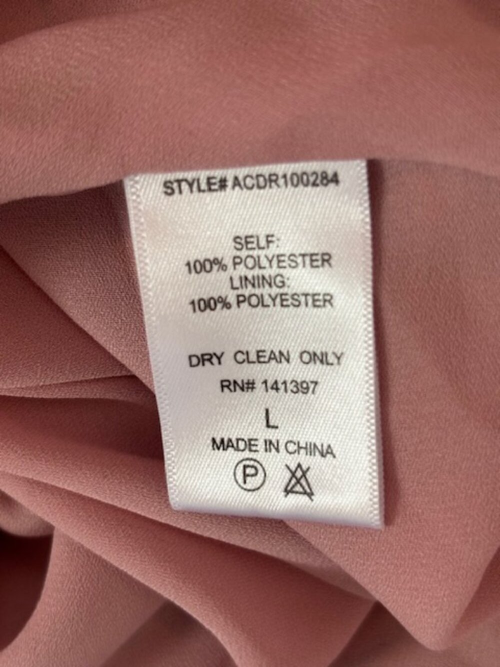ASTR The Label Pandora Pink/Blue Floral Maxi Dress Size Large - Picture 10 of 11